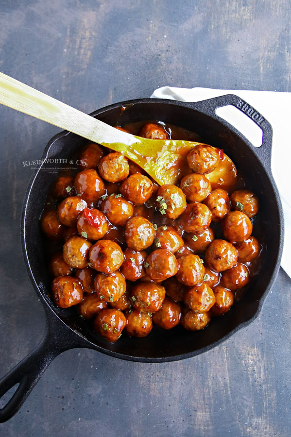 Cranberry BBQ Meatballs recipe