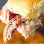 Turkey Cranberry Sliders