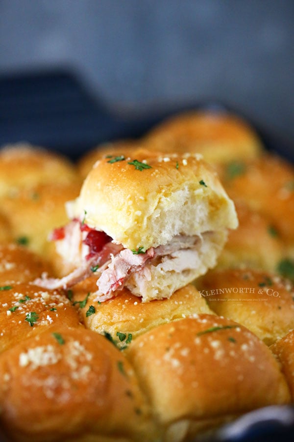 How to make Turkey Cranberry Sliders
