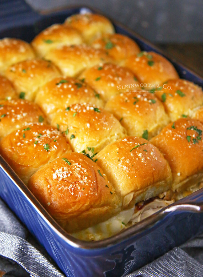 Turkey Cranberry Sliders Recipe