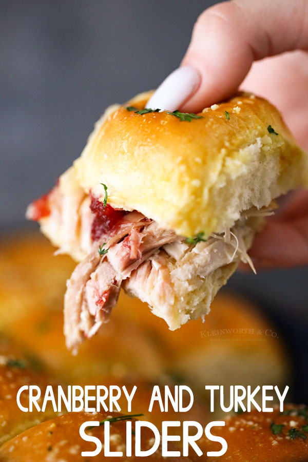 Turkey Cranberry Sliders