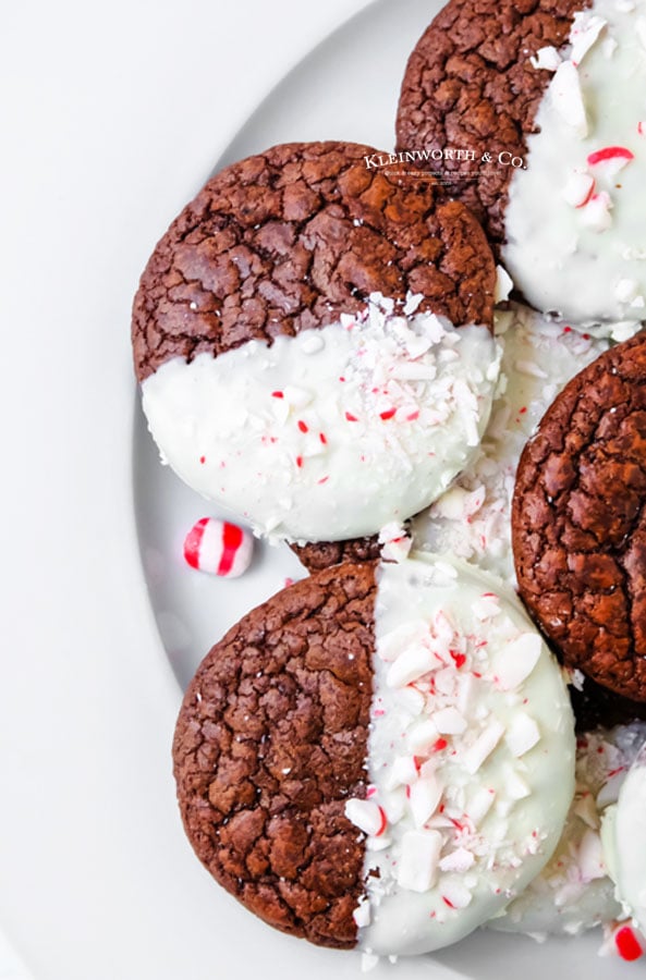 christmas cookies with candy canes