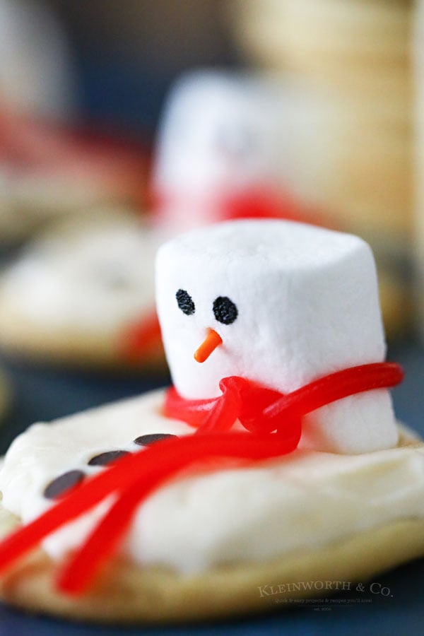 Melted Snowman Cookie Recipe