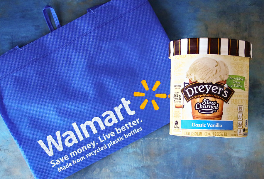 Dreyer's Ice Cream and Walmart