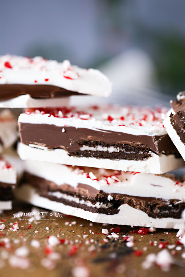 Oreo Peppermint Bark recipe