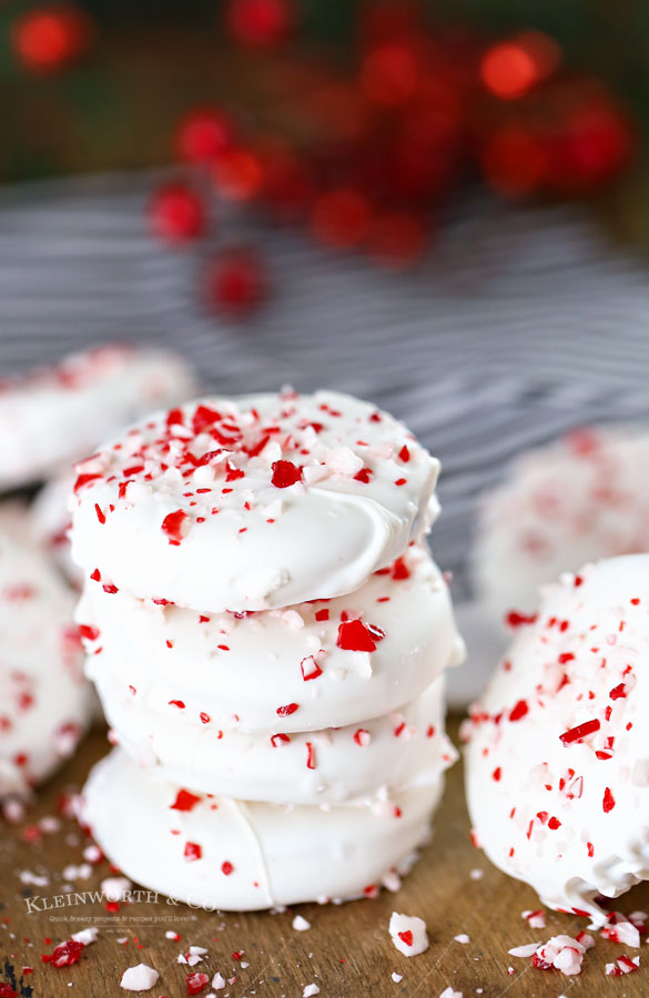 peppermint cookies for Christmas