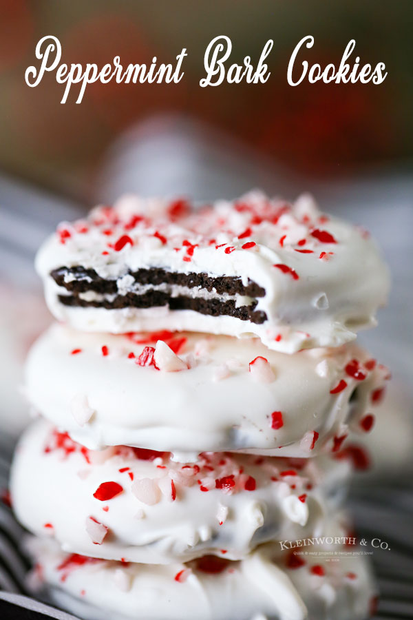 Peppermint Bark Cookies