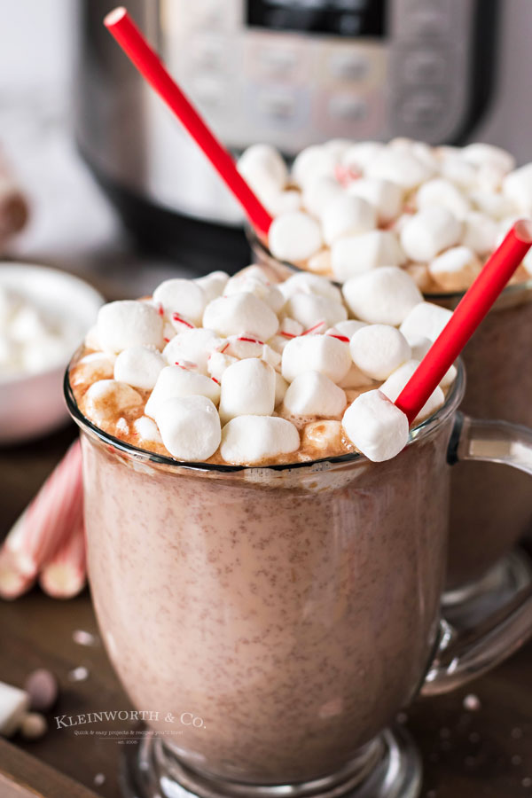 pressure cooker hot chocolate