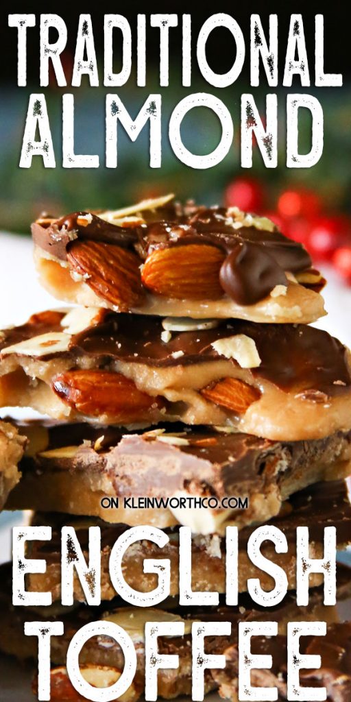 Traditional Almond English Toffee