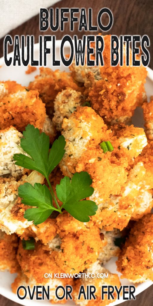 Buffalo Cauliflower Bites