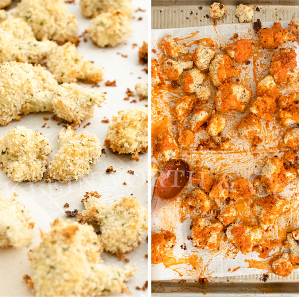 How to make Buffalo Cauliflower Bites