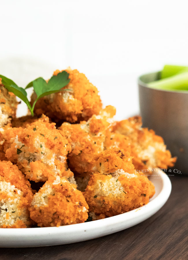 Appetizer Buffalo Cauliflower Bites