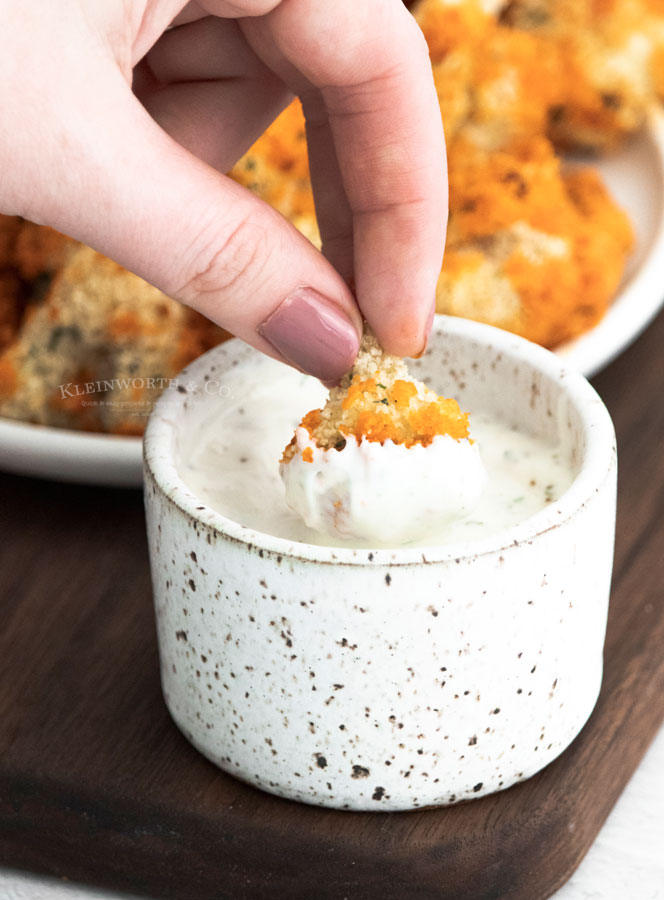 Dipping Sauce for Buffalo Cauliflower Bites