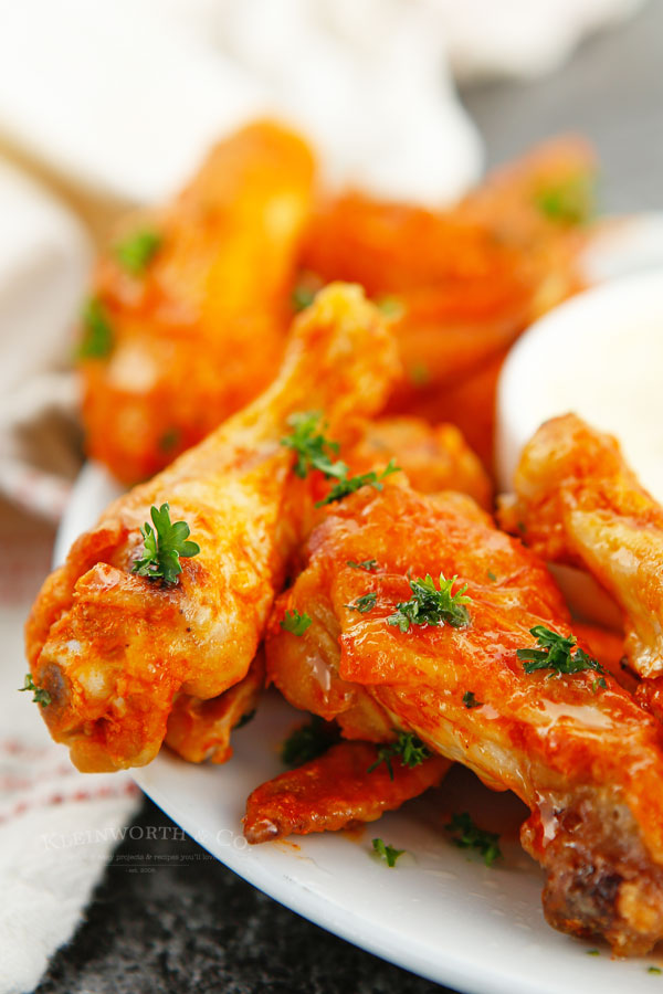 game day chicken wings