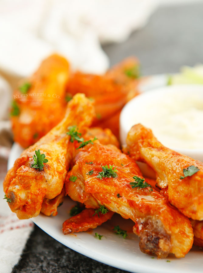 baked chicken wings