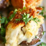 Garlic Parmesan Clam Stuffed Mushrooms