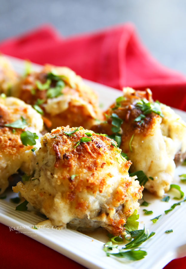 Clam Stuffed Mushrooms