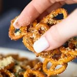 Garlic Parmesan Pretzels