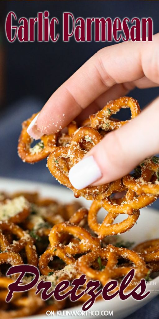 Garlic Parmesan Pretzels