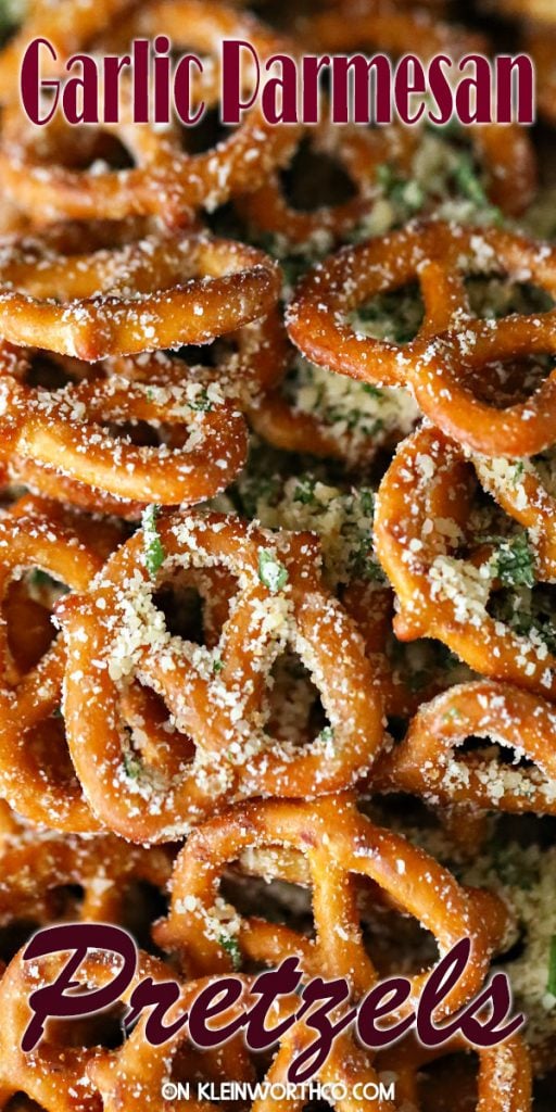 Garlic Parmesan Pretzels