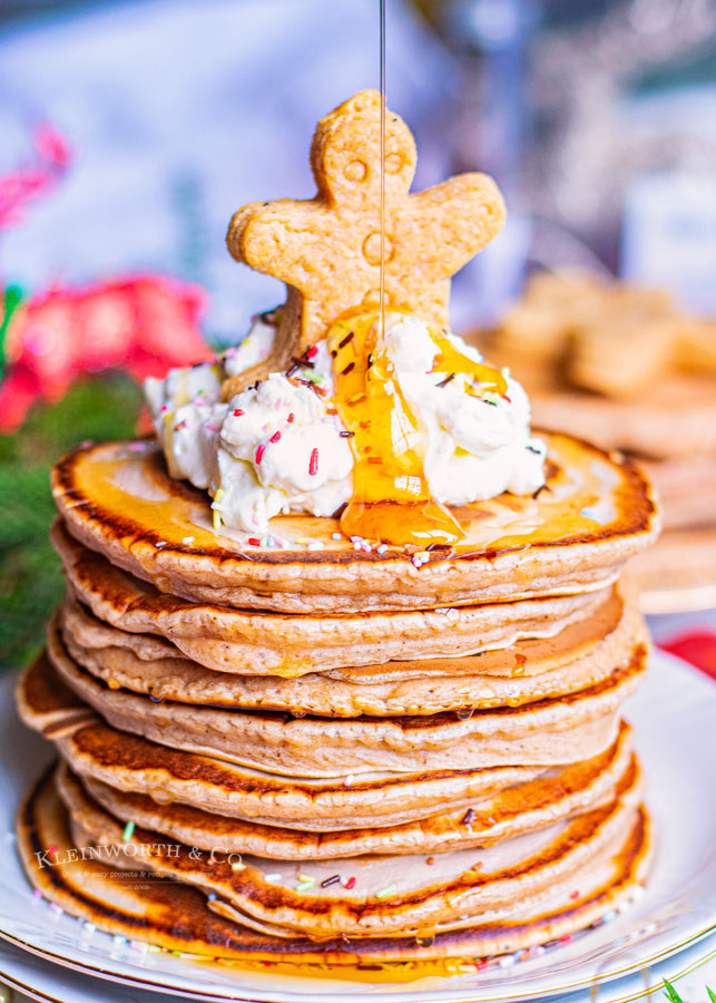 How to make Gingerbread Pancakes