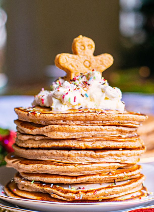 Homemade Gingerbread Pancakes - Taste of the Frontier