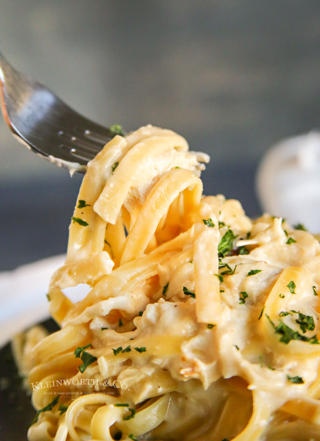 how to make Instant Pot Alfredo
