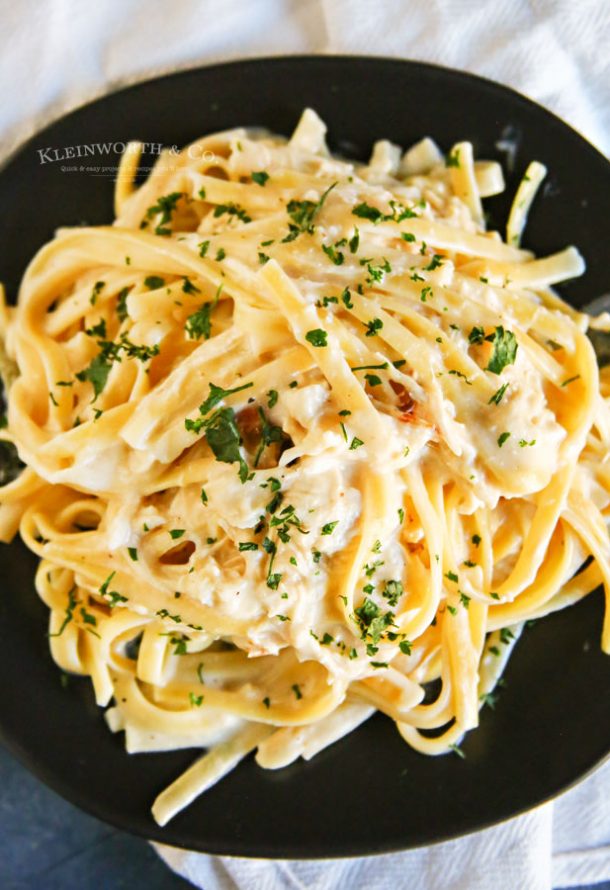 Instant Pot Alfredo Taste of the Frontier