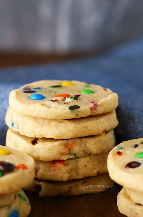 M&M Slice & Bake Cookies Recipe