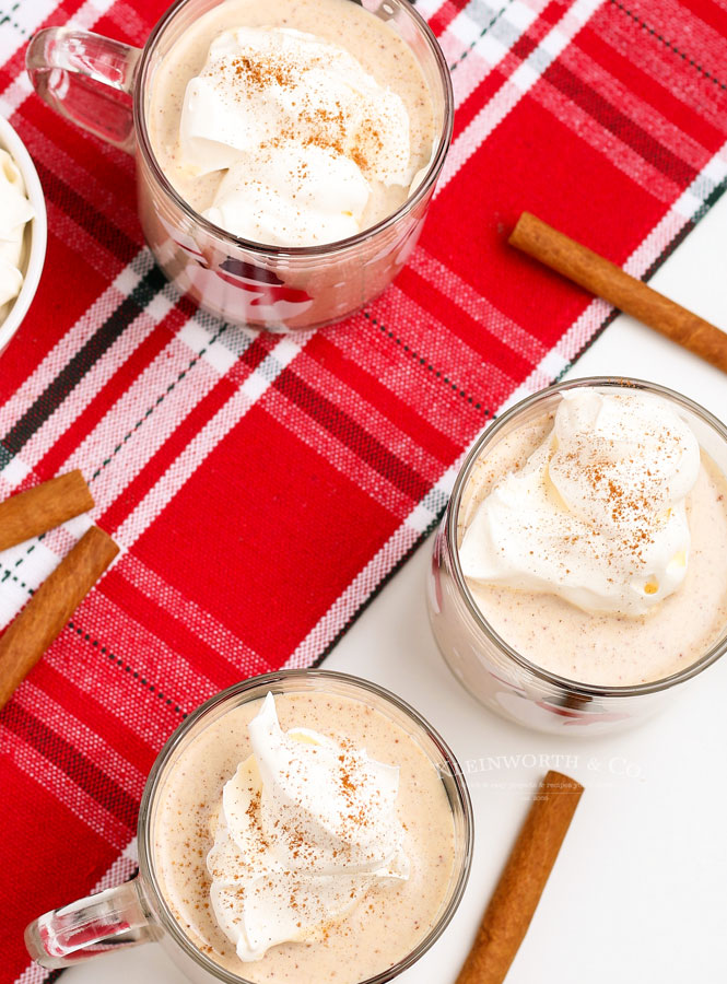 Non-Alcoholic Eggnog for Kids