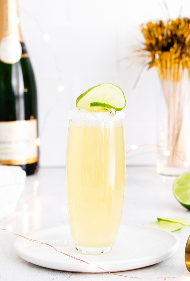 cocktail champagne margarita