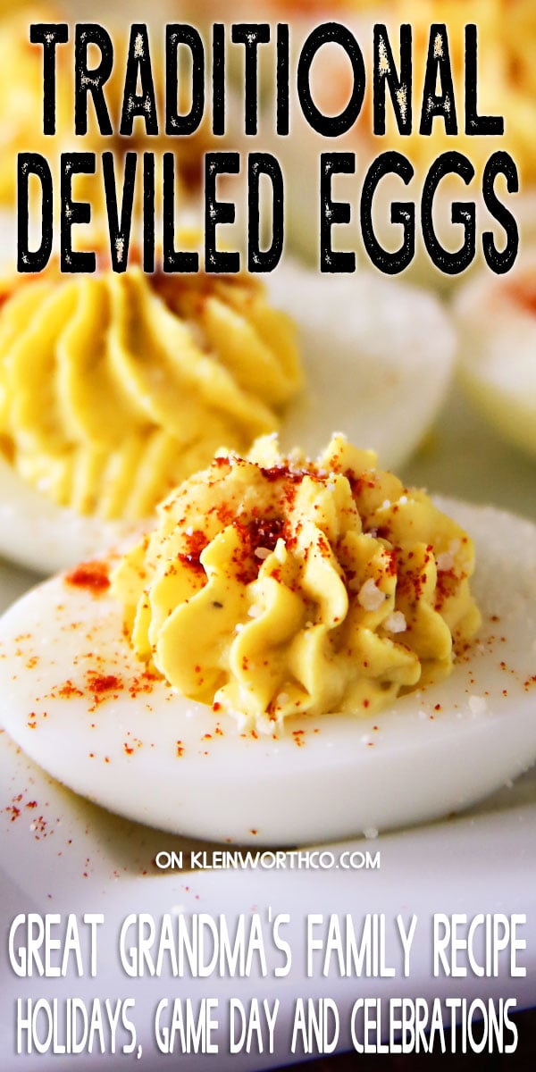 Traditional Deviled Eggs - Yummi Haus