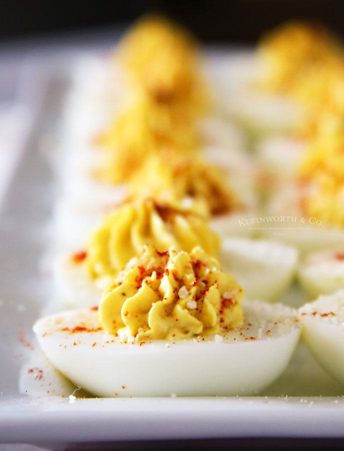 Traditional Deviled Eggs - Taste of the Frontier