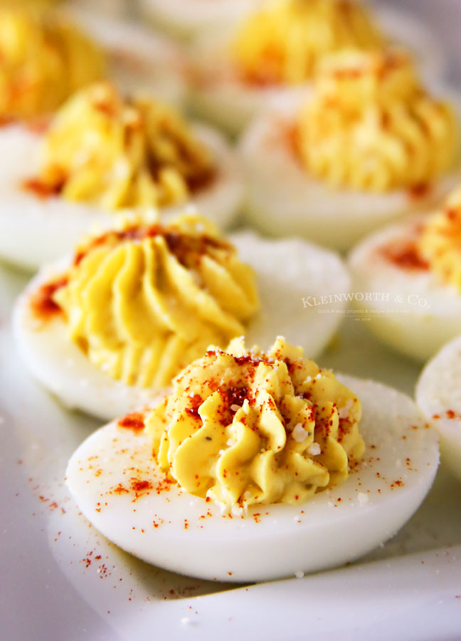 Traditional Deviled Eggs - Taste of the Frontier