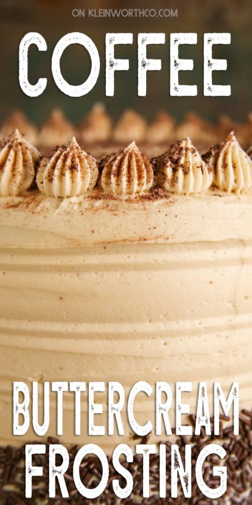 Coffee Buttercream Frosting