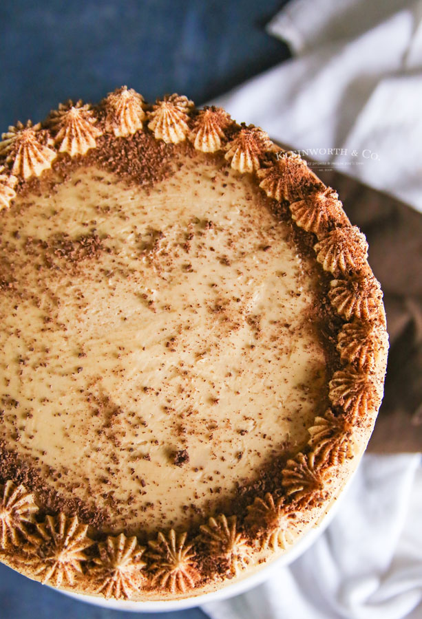 coffee birthday cake