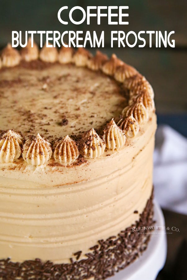 Coffee Buttercream Frosting