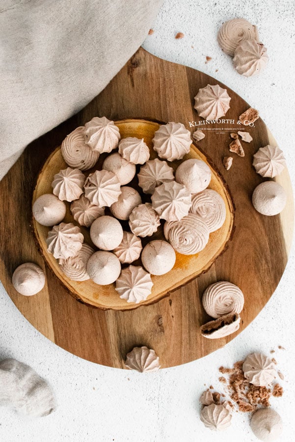 Easy Chocolate Meringue Cookies