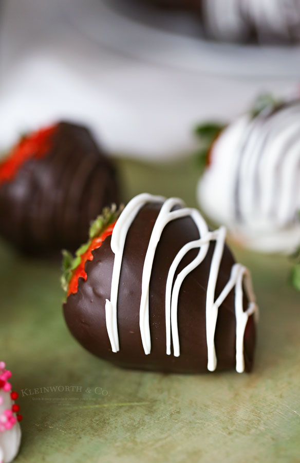 Homemade Chocolate Covered Strawberries