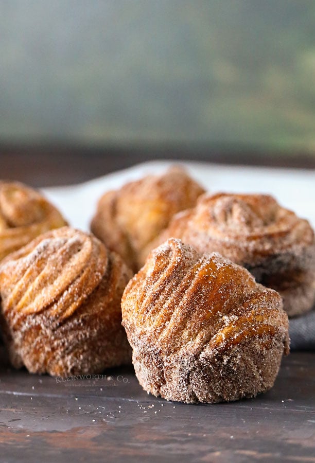 how to make cruffins with crescent dough