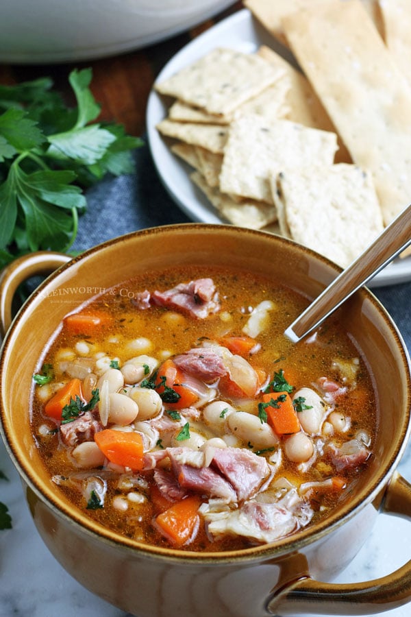 pressure cooker Ham and Bean Soup