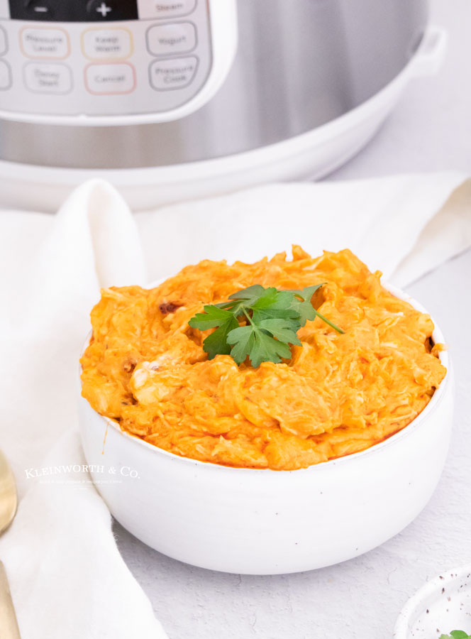 shredded buffalo chicken