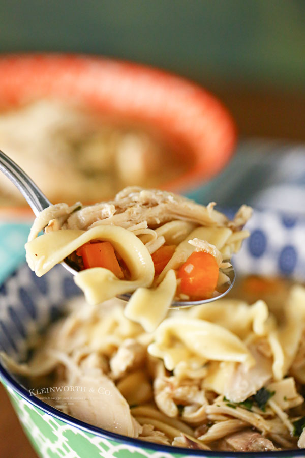 Instant Pot Chicken Noodle Soup Recipe