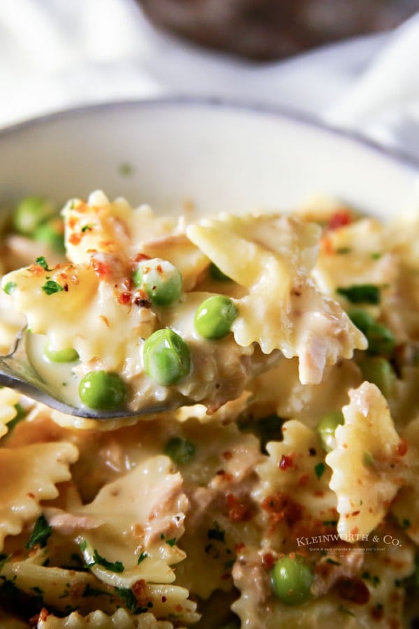 pressure cooker bacon tuna casserole