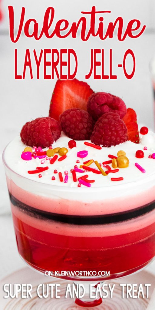 Valentine Layered Jello Recipe