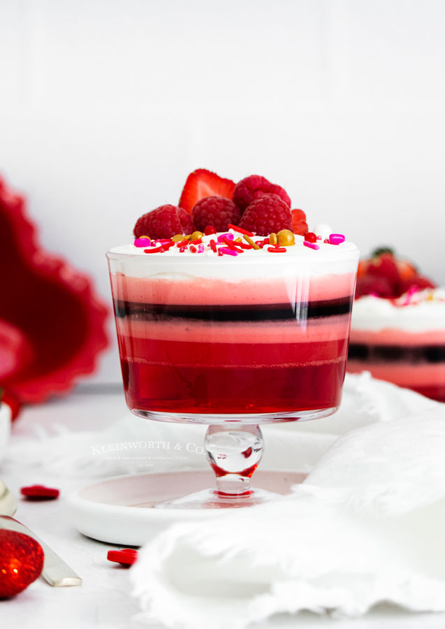 valentine jello