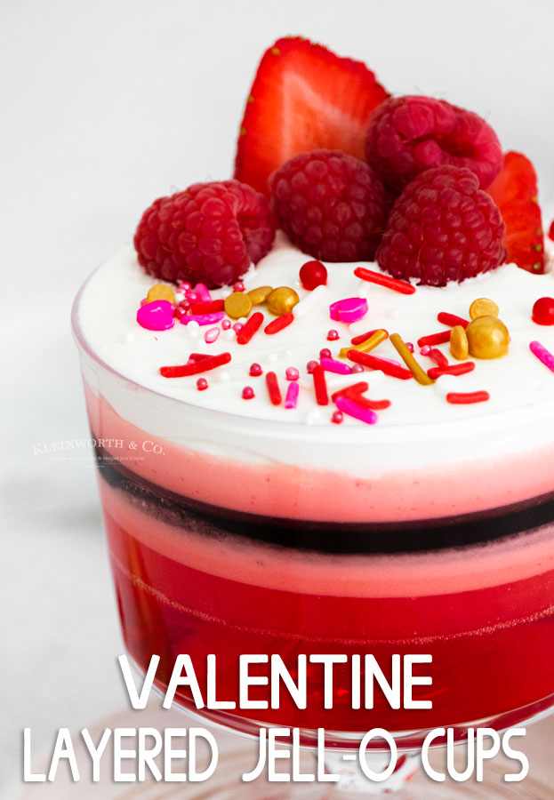 Valentine Layered Jello Recipe