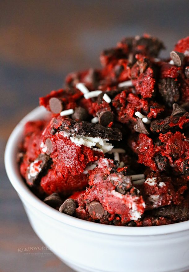 Red Velvet Cookie Dough Taste of the Frontier