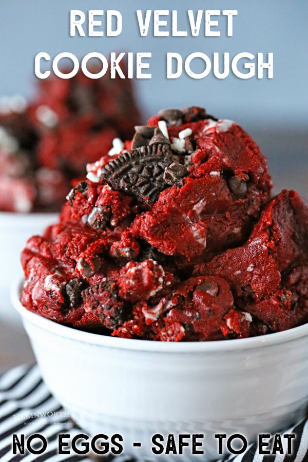 Red Velvet Cookie Dough