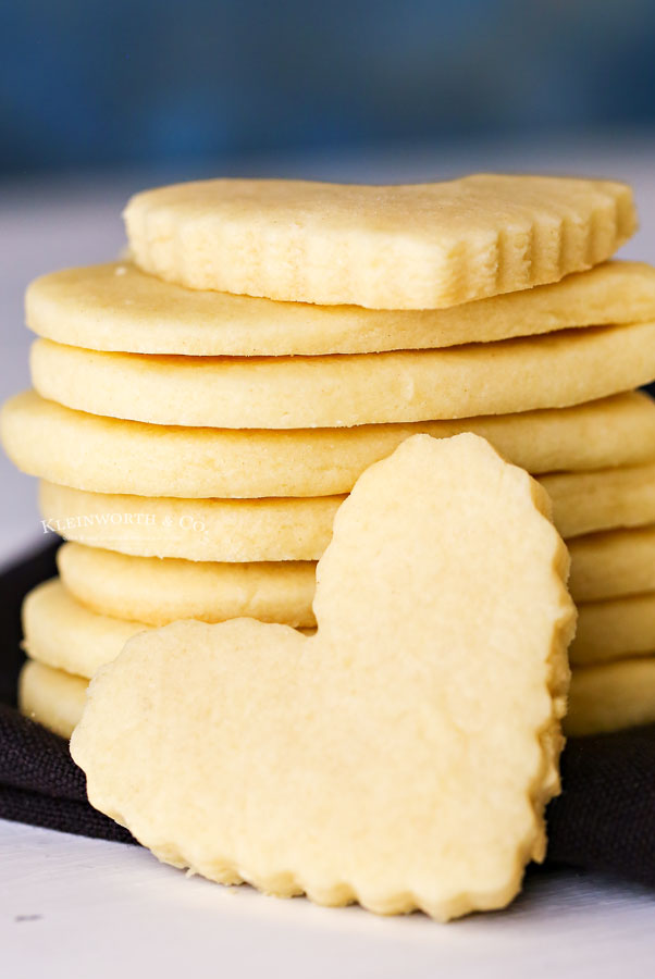 Heart Shaped Sugar Cookies